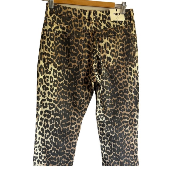 Oat New York Animal Print Mid rise slim fit - Picture 2 of 13